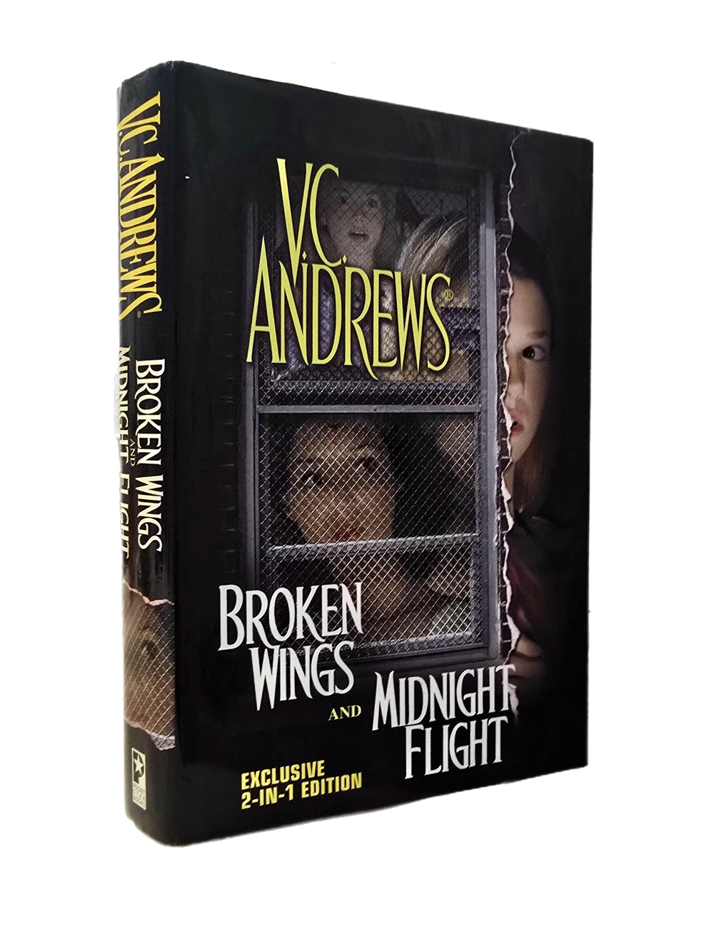 VC Andrews "Broken Wings" & "Midnight Flight" 2-in-1 Hardcover Edition - EUC